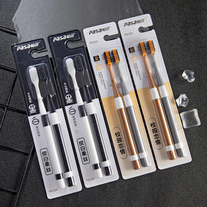 Ultra-Fine Soft Bristle Toothbrush Set