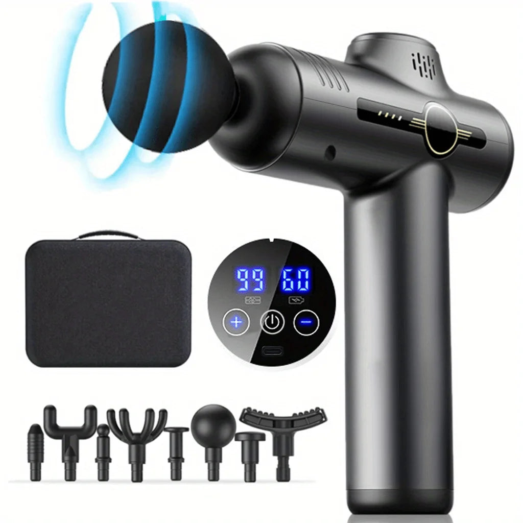 Portable Fascia Gun Vibration Massage