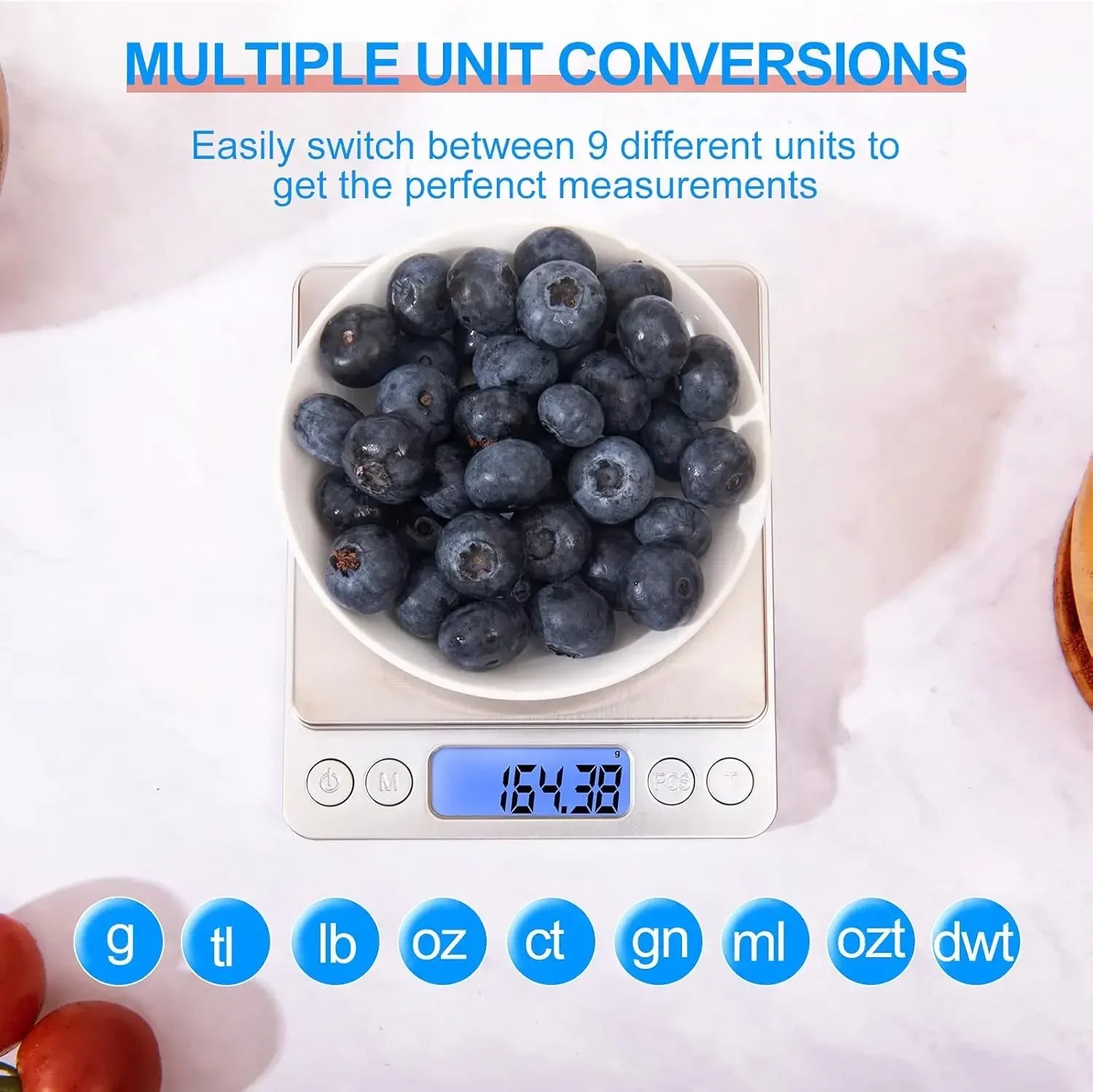 Precision USB Digital Scale Pocket Digital  Scale 3kg 0.1g / 500g 0.01g