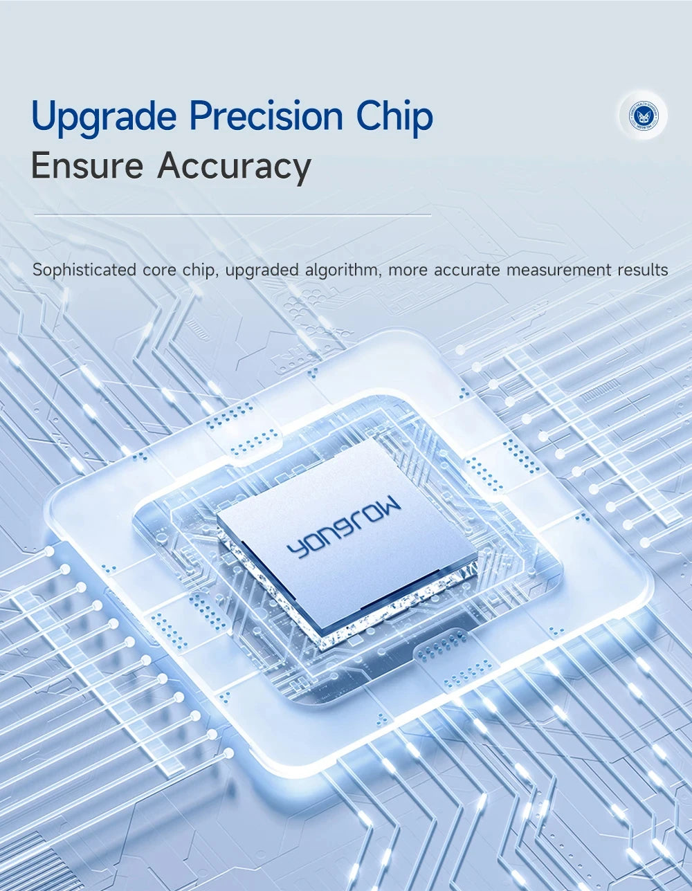 Yongrow Smart BP Monitor | LED Display | App-Connected Heart Rate Tracking