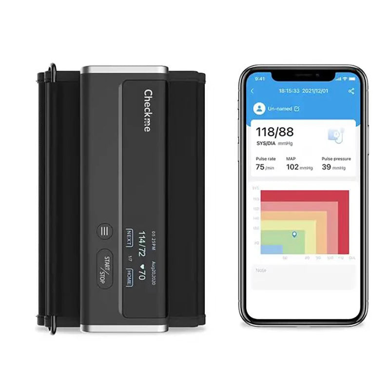 Bluetooth  BP2 WIFI  AI Analysis Upper Arm Digital EKG Blood Pressure Monitor