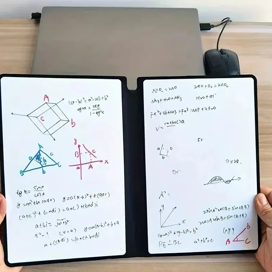 A5 Reusable Whiteboard Notebook Set