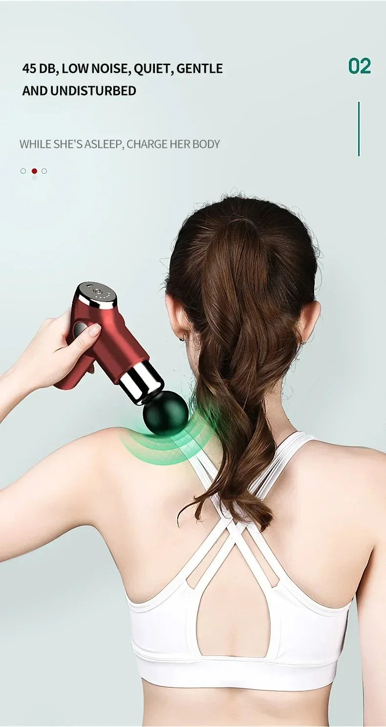 Mini Fascia Vibration Massage Gun