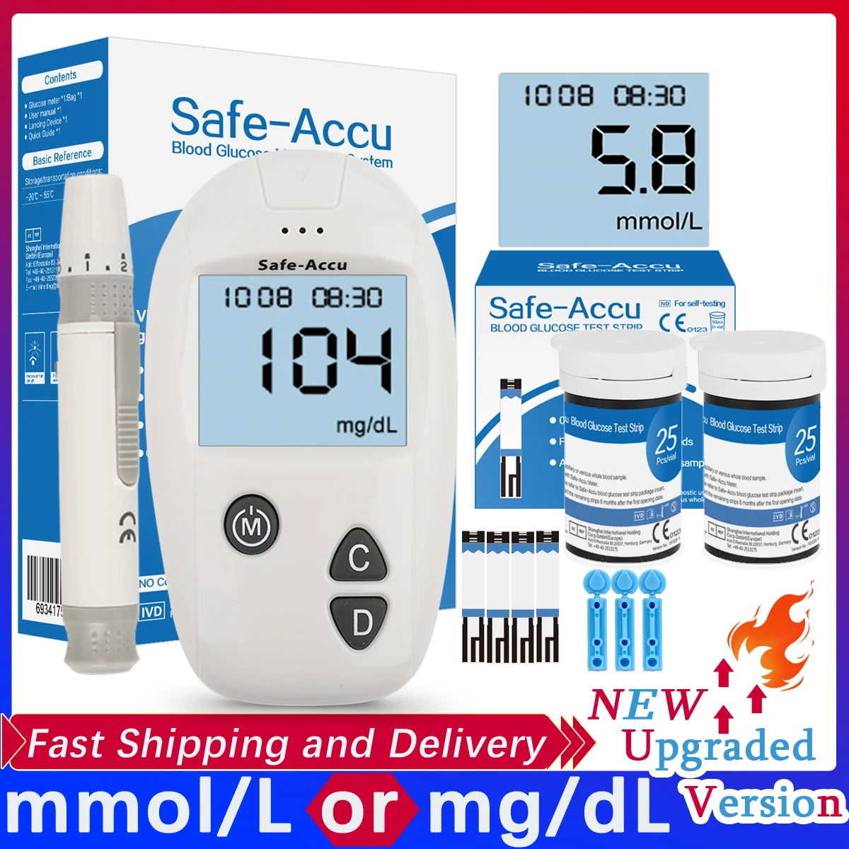 Accu Glucometer Kit