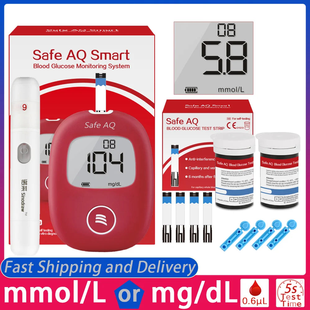 Safe AQ Smart Glucometer