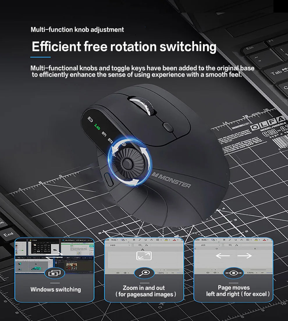 Wireless Rechargeable Optical Mouse