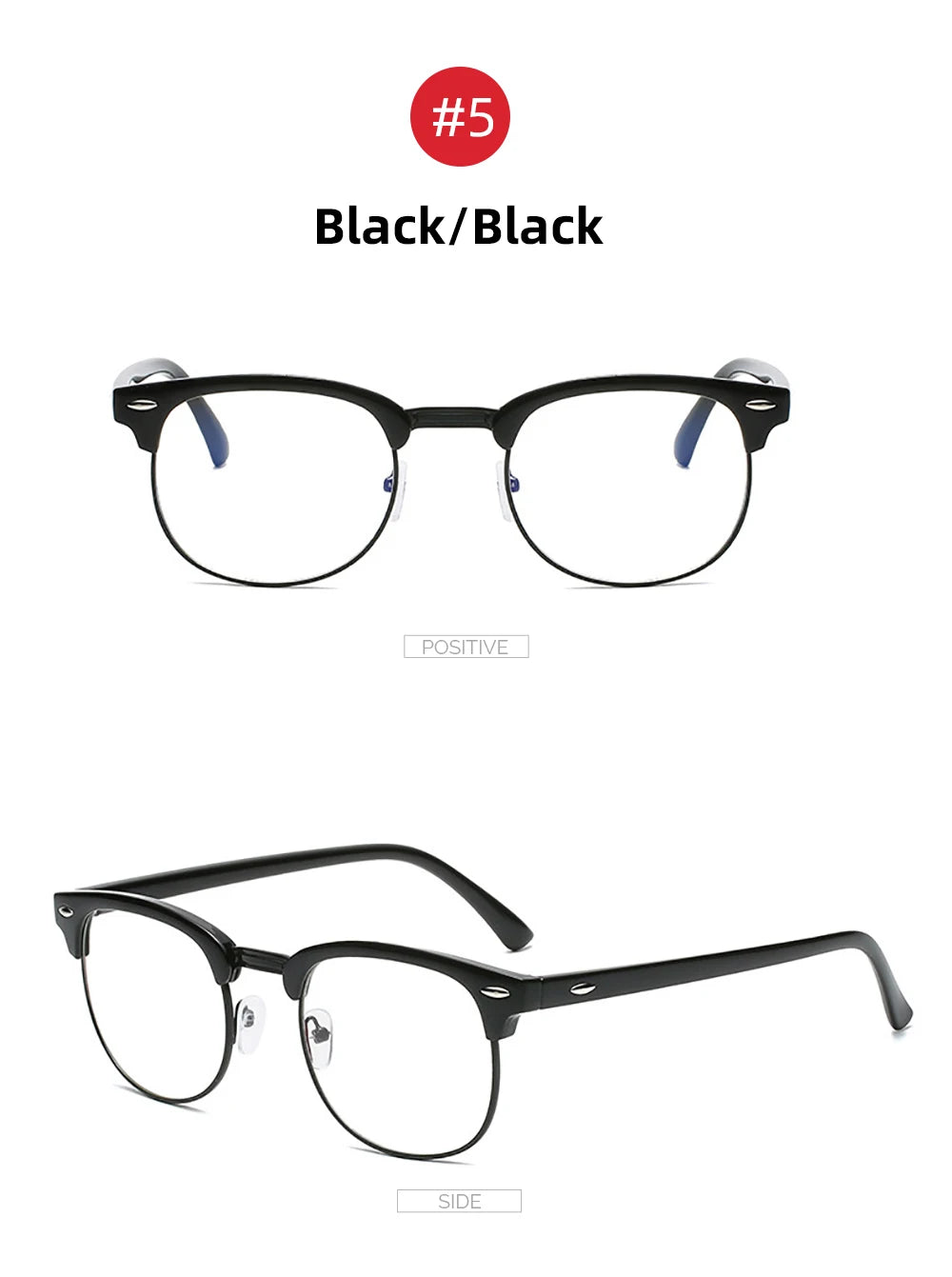 Vintage Anti Blue Light Blocking Glasses