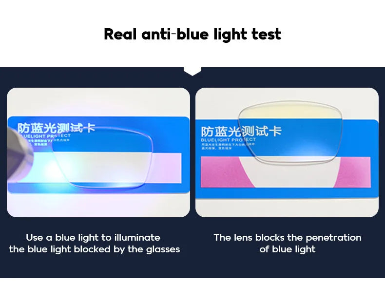 Photochromic Anti-blue Light Glasses