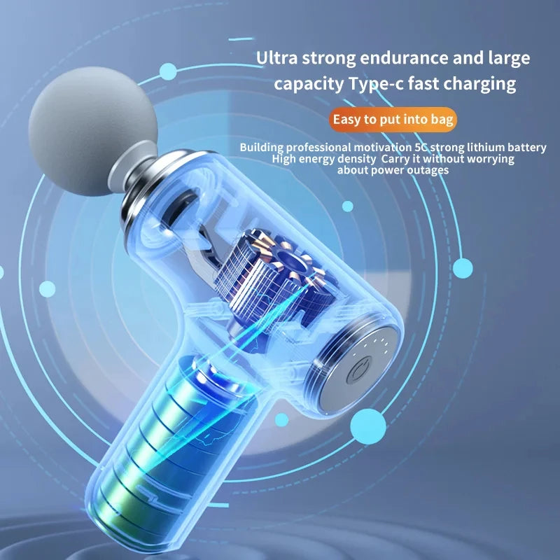 Portable Fascial Massage Gun