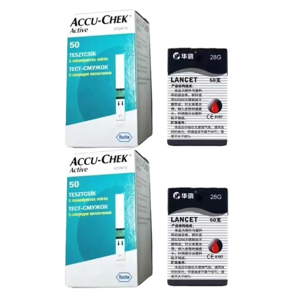 Accu Chek Blood Glucose Test Strips