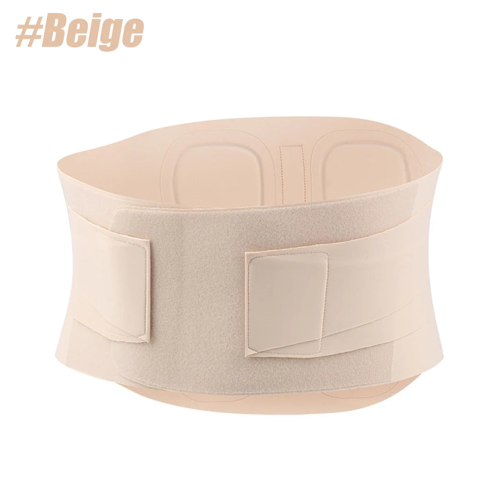 1 Pcs Adjustable Ultra Thin Back Brace with Lumbar Pad, Flexible Supports, Back Brace for Lower Back, Sciatica Scoliosis Relief