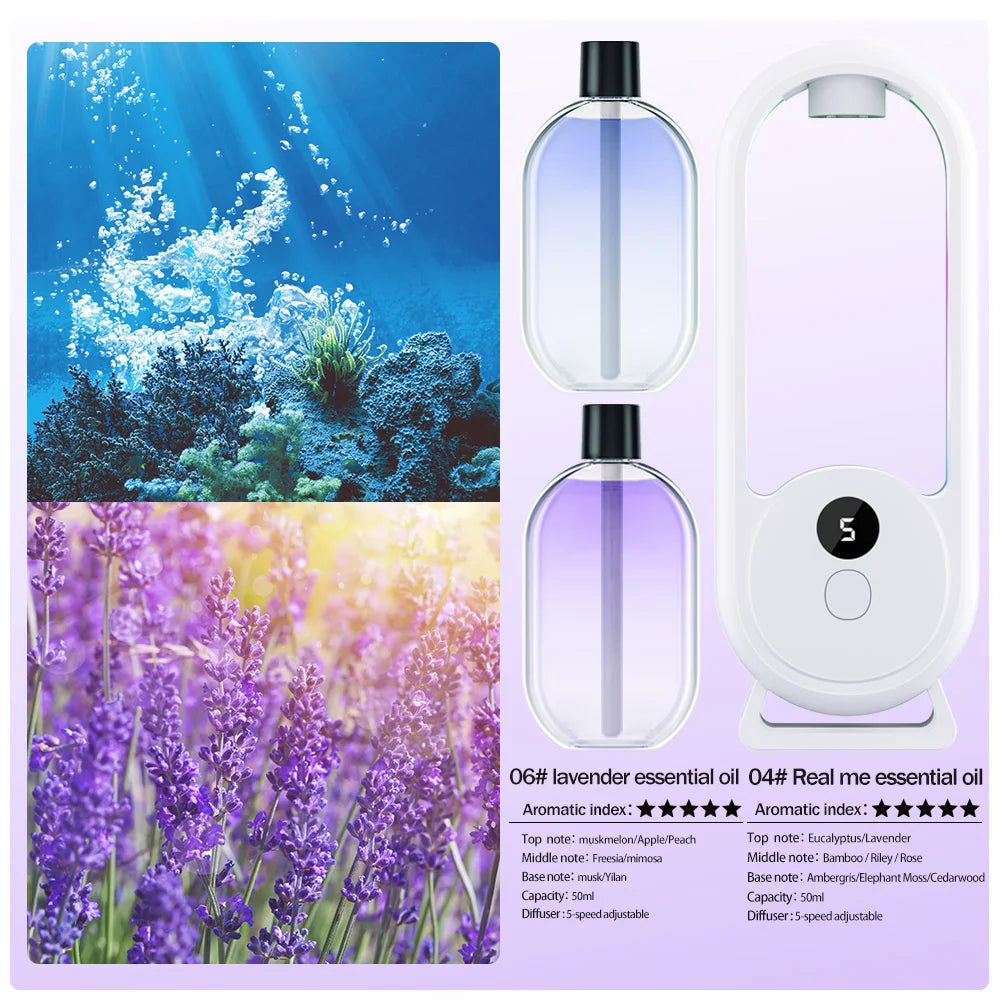 Rechargeable portable aroma diffuser