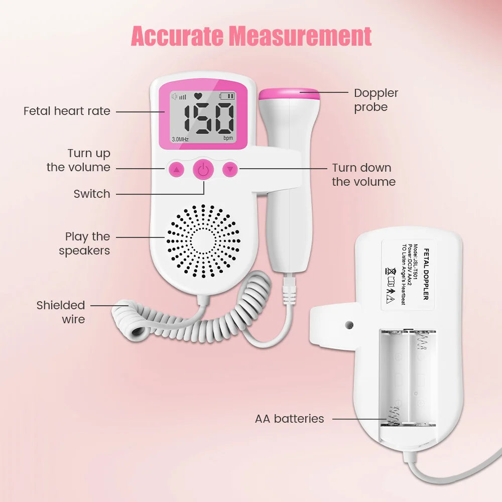 Ultrasound Baby Heart Rate Detector