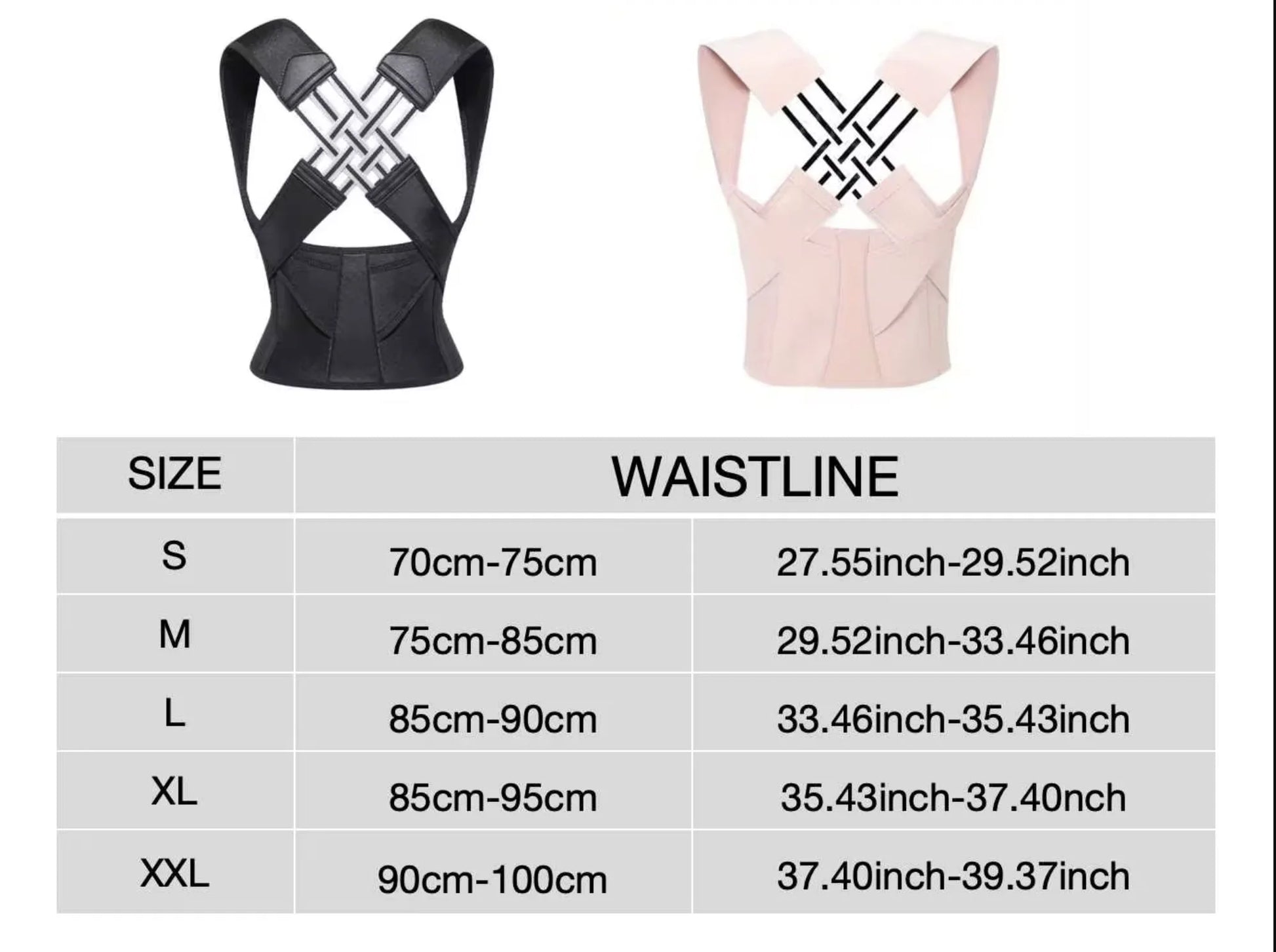 New Adult Posture Corrector Belt Breathable Back Correction Strap for Women Men Back Support Sitting Position Correction Tool