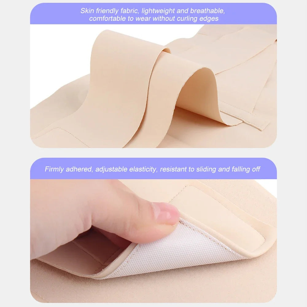 1 Pcs Adjustable Ultra Thin Back Brace with Lumbar Pad, Flexible Supports, Back Brace for Lower Back, Sciatica Scoliosis Relief