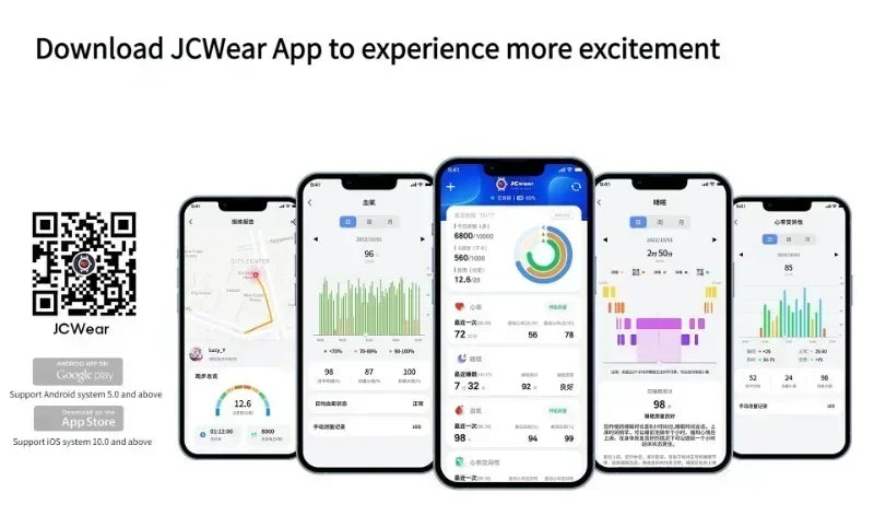 AI Smart Health Bracelet | Blood Pressure, Sleep & Heart Rate Monitor