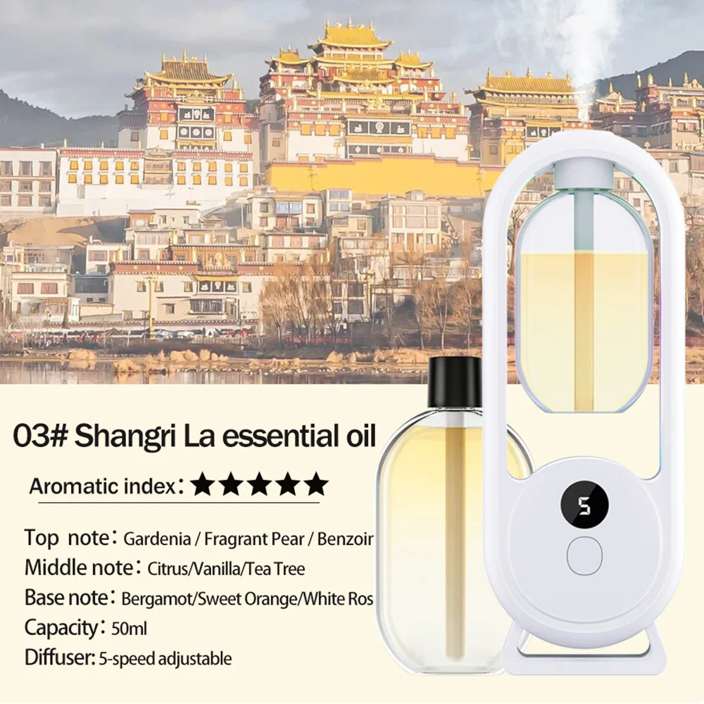 Rechargeable portable aroma diffuser