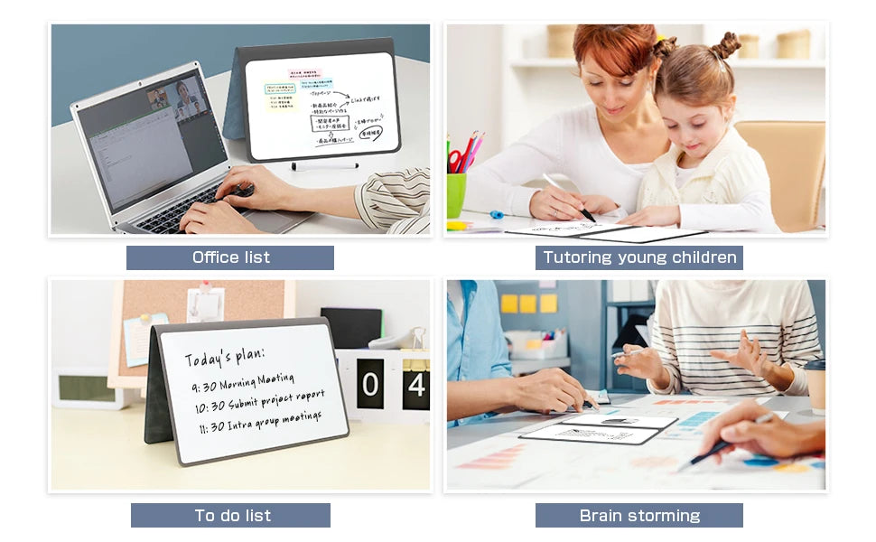 A5 Reusable Whiteboard Notebook Set