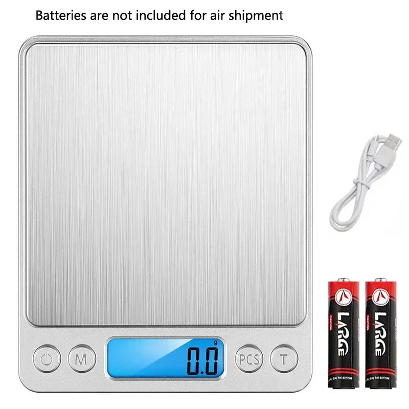 Precision USB Digital Scale Pocket Digital  Scale 3kg 0.1g / 500g 0.01g