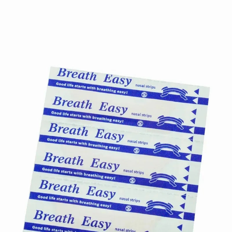 100/500PCS Breath Nasal Strips Right Aid Stop Snoring Nose Patch Good Sleeping Patch Product Easier Breath Sleep Aid Decive