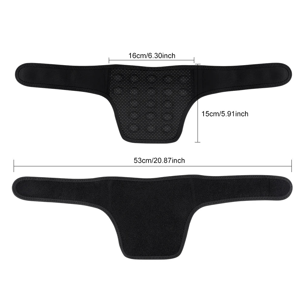 13/19pcs Magnetic Self-heating Neck Brace Tourmaline Infrared Therapy Pain Relief Cervical Protection Neck Support Belt Neck