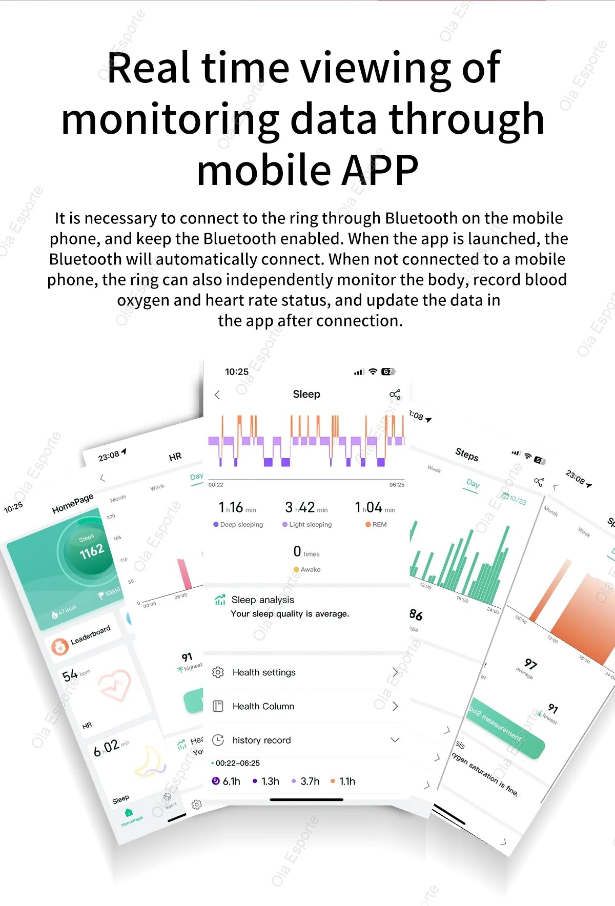 Women's Fashion Smart Ring | Multicolor Diamond Design