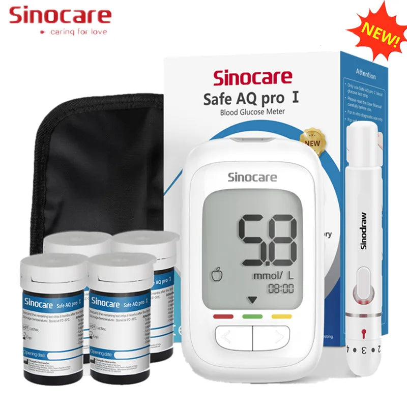 Sinocare Glucometer Kit