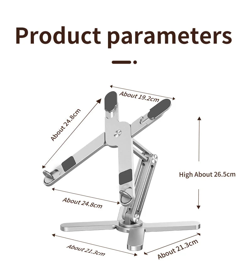360°Rotation Foldable Laptop Stand