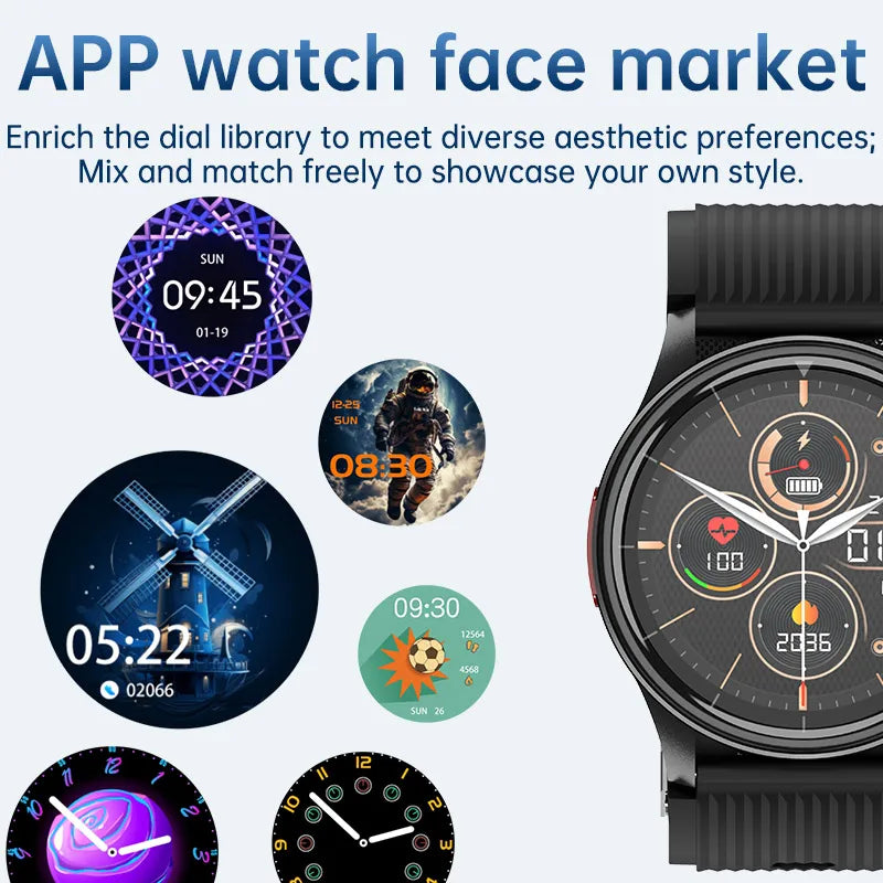 Clinical-Grade Smart Watch P700 | Air Pump Technology
