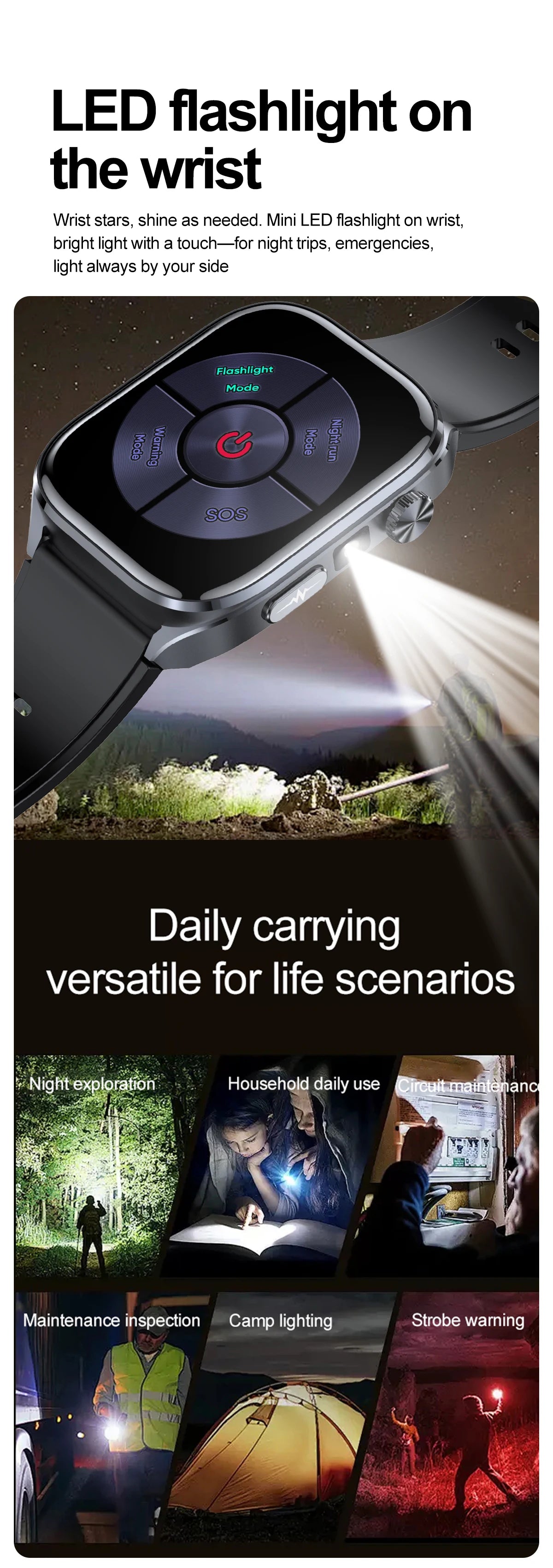 2025 Advanced Health Smart Watch for Men | ECG, Blood Pressure, Blood Oxygen