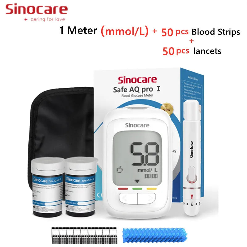Sinocare Glucometer Kit