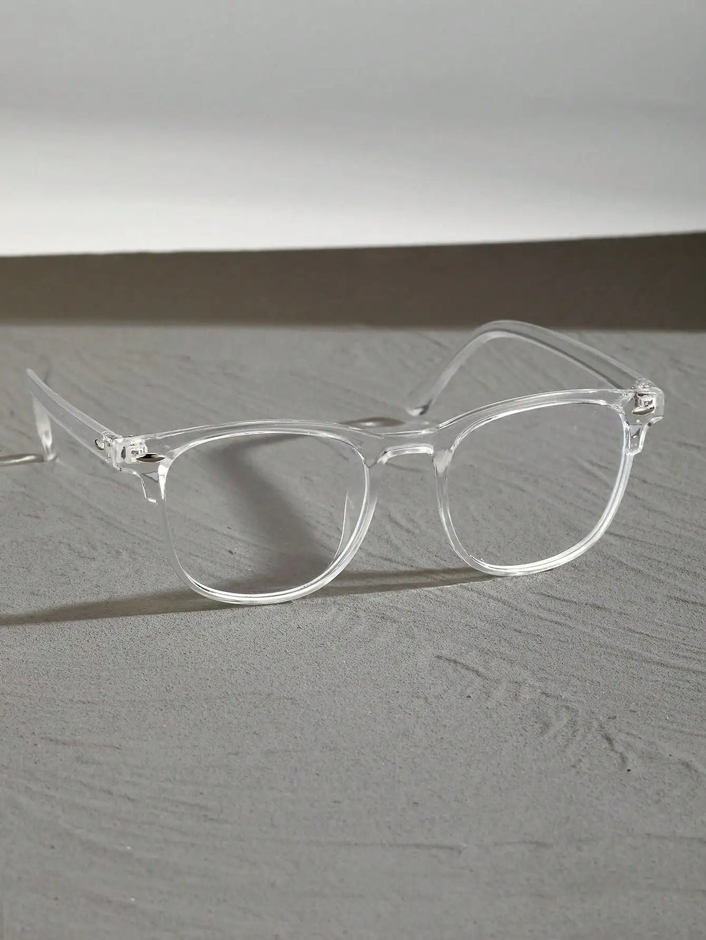 Trendy Anti-Blue Light Clear Glasses