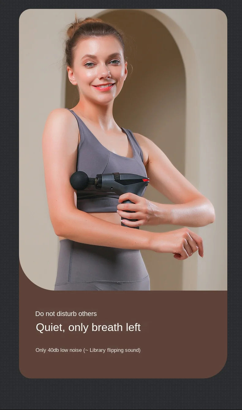 Muscle Relaxation Long-handle Massage Gun