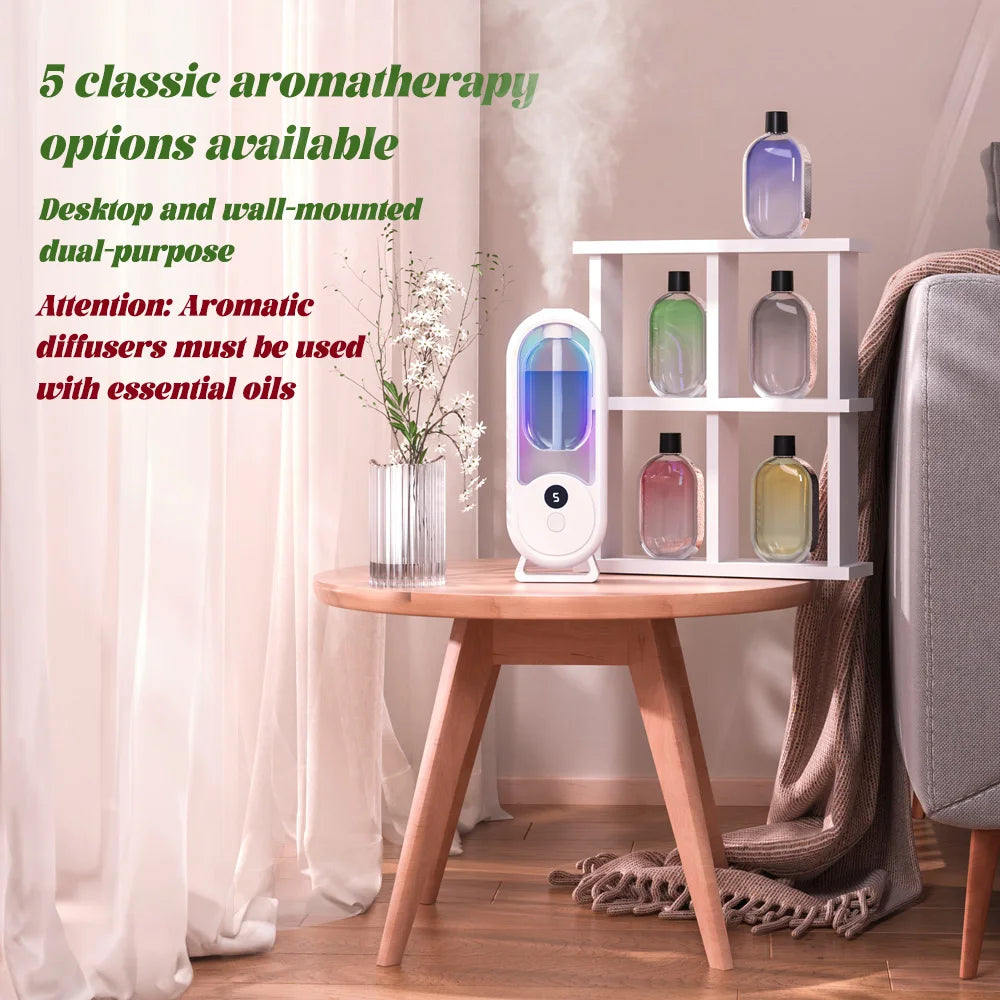 Rechargeable portable aroma diffuser