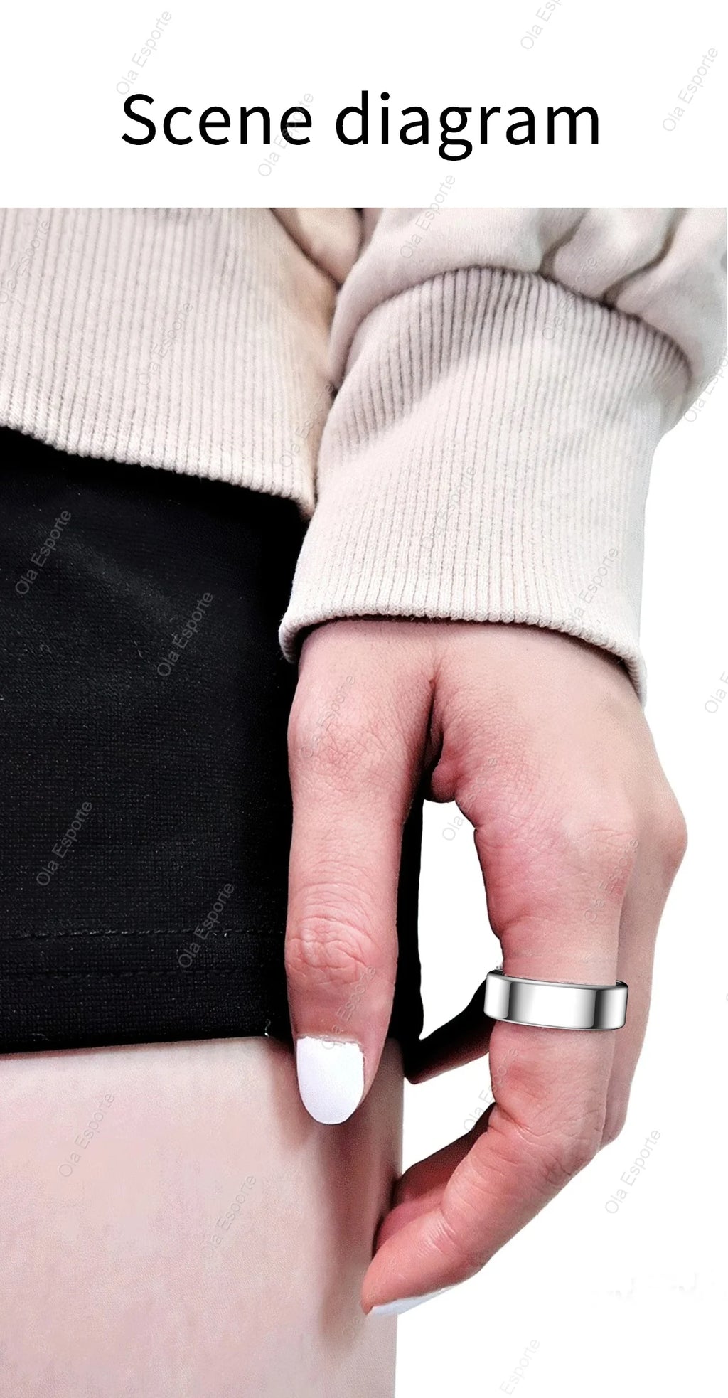 Women's Fashion Smart Ring | Multicolor Diamond Design