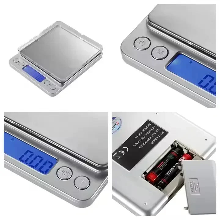 Precision USB Digital Scale Pocket Digital  Scale 3kg 0.1g / 500g 0.01g
