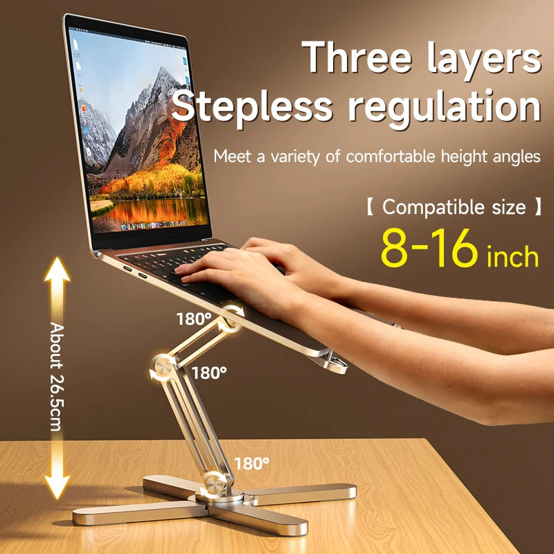 360°Rotation Foldable Laptop Stand