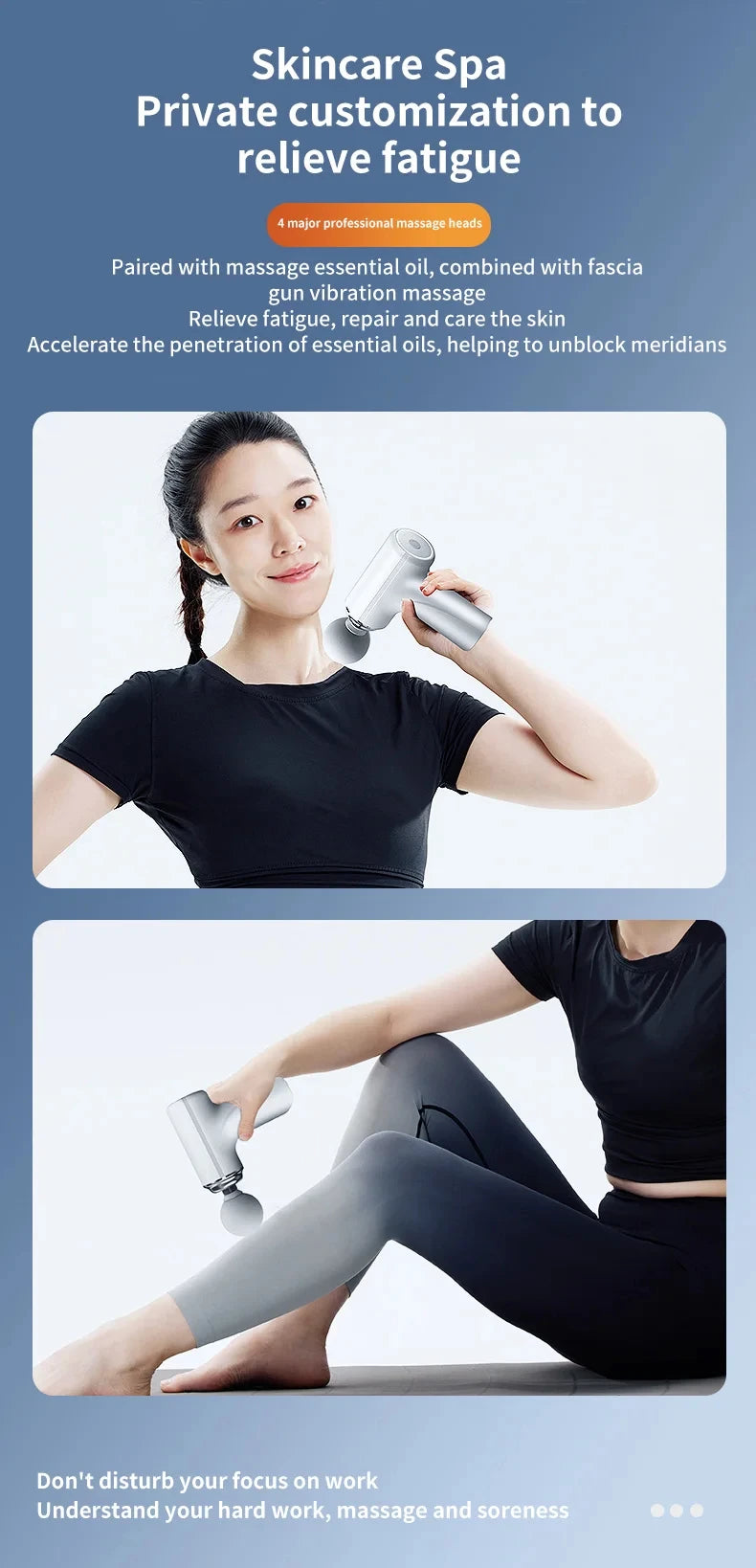 Portable Fascial Massage Gun
