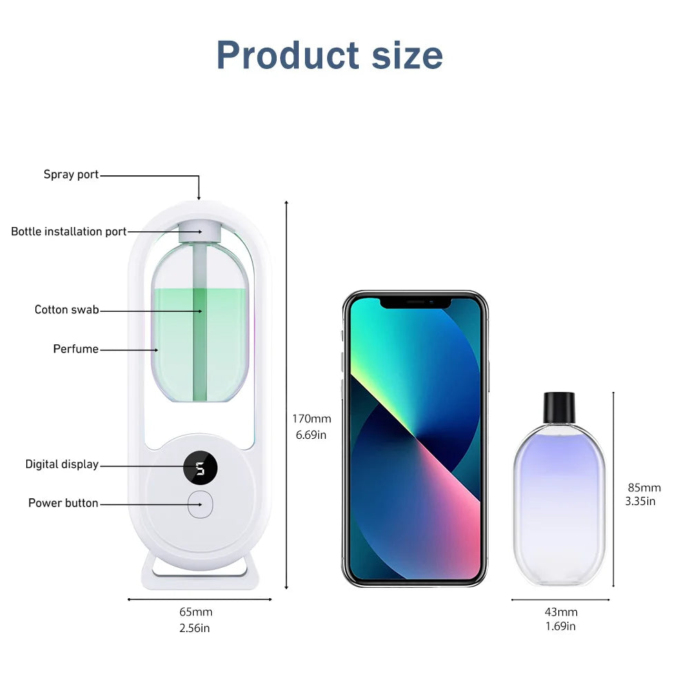 Rechargeable portable aroma diffuser