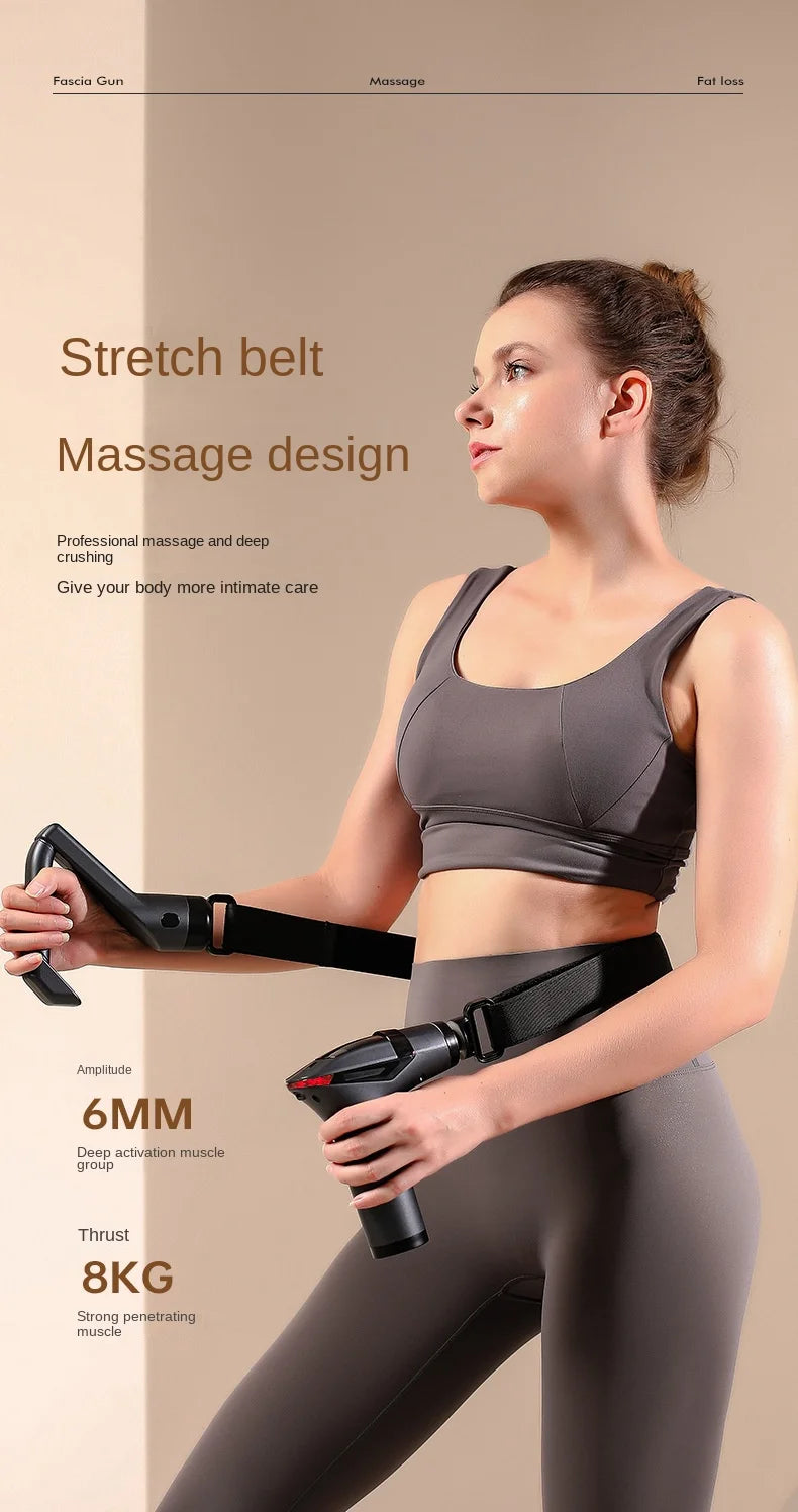 Muscle Relaxation Long-handle Massage Gun
