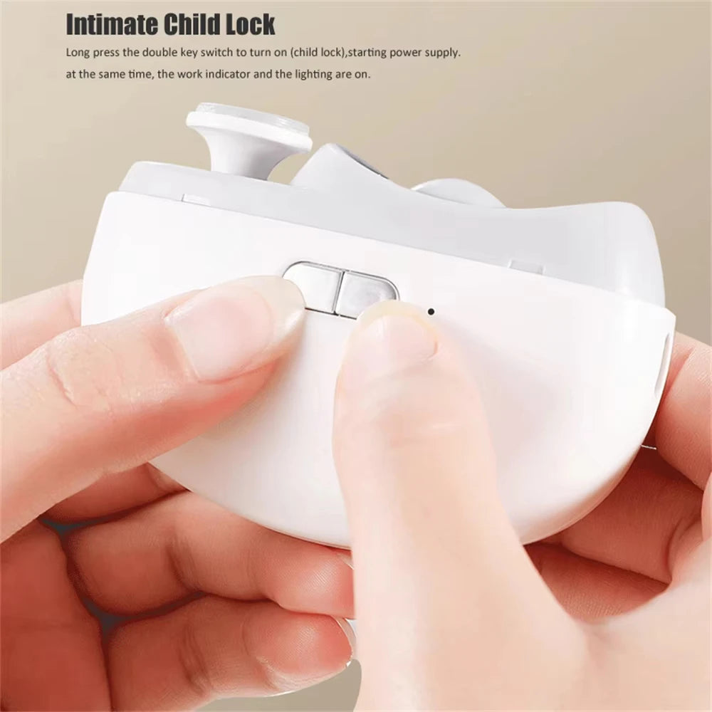 1 Pcs Electric Automatic Nail Clipper Manicure Nail Trimmer For Adult Finger Toe Scissors Pedicure Thick Nails Cutter Sharpener