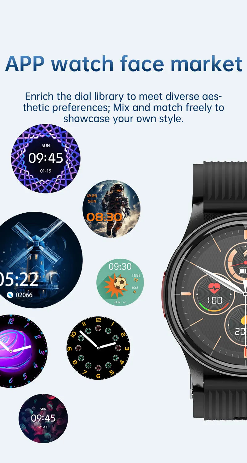 Clinical-Grade Smart Watch P700 | Air Pump Technology