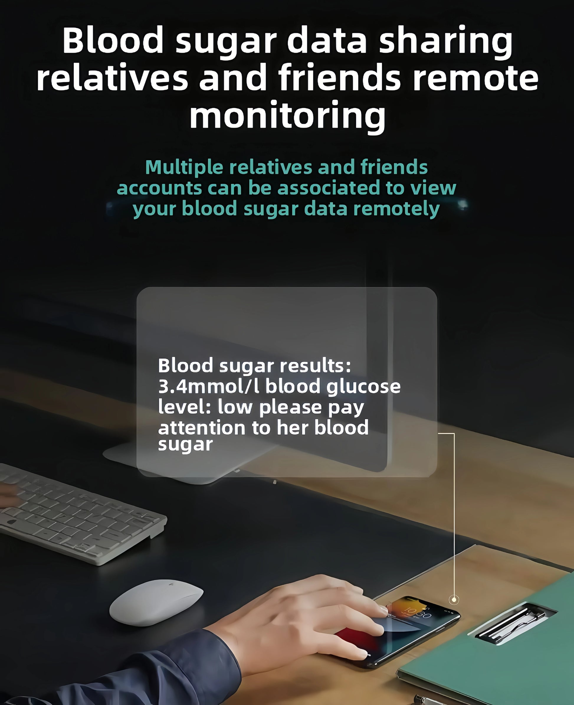 Non invasive blood glucose monitor