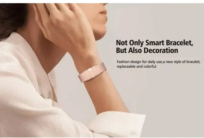 AI Smart Health Bracelet | Blood Pressure, Sleep & Heart Rate Monitor