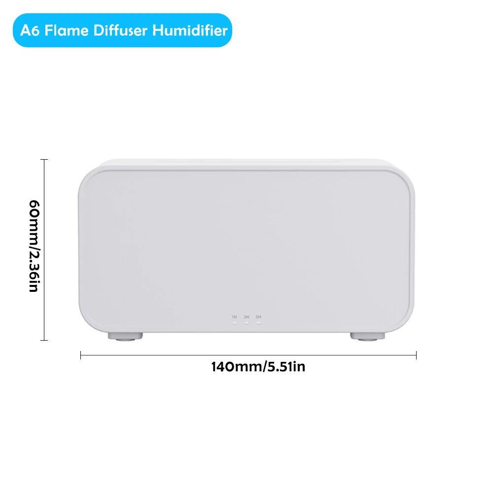 Humidifier Flame Aromatherapy Diffuser.