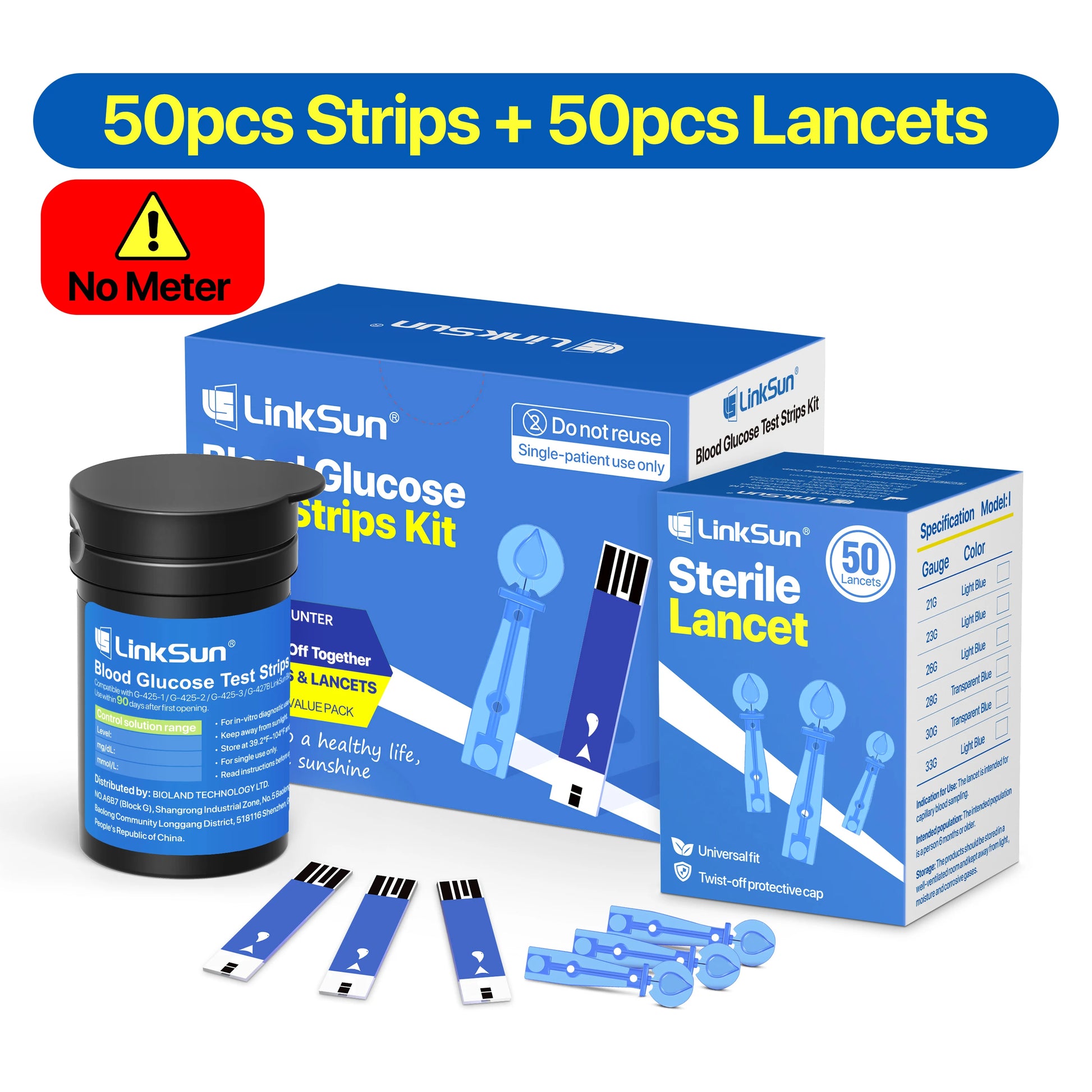 LinkSun Glucosemeter Kit