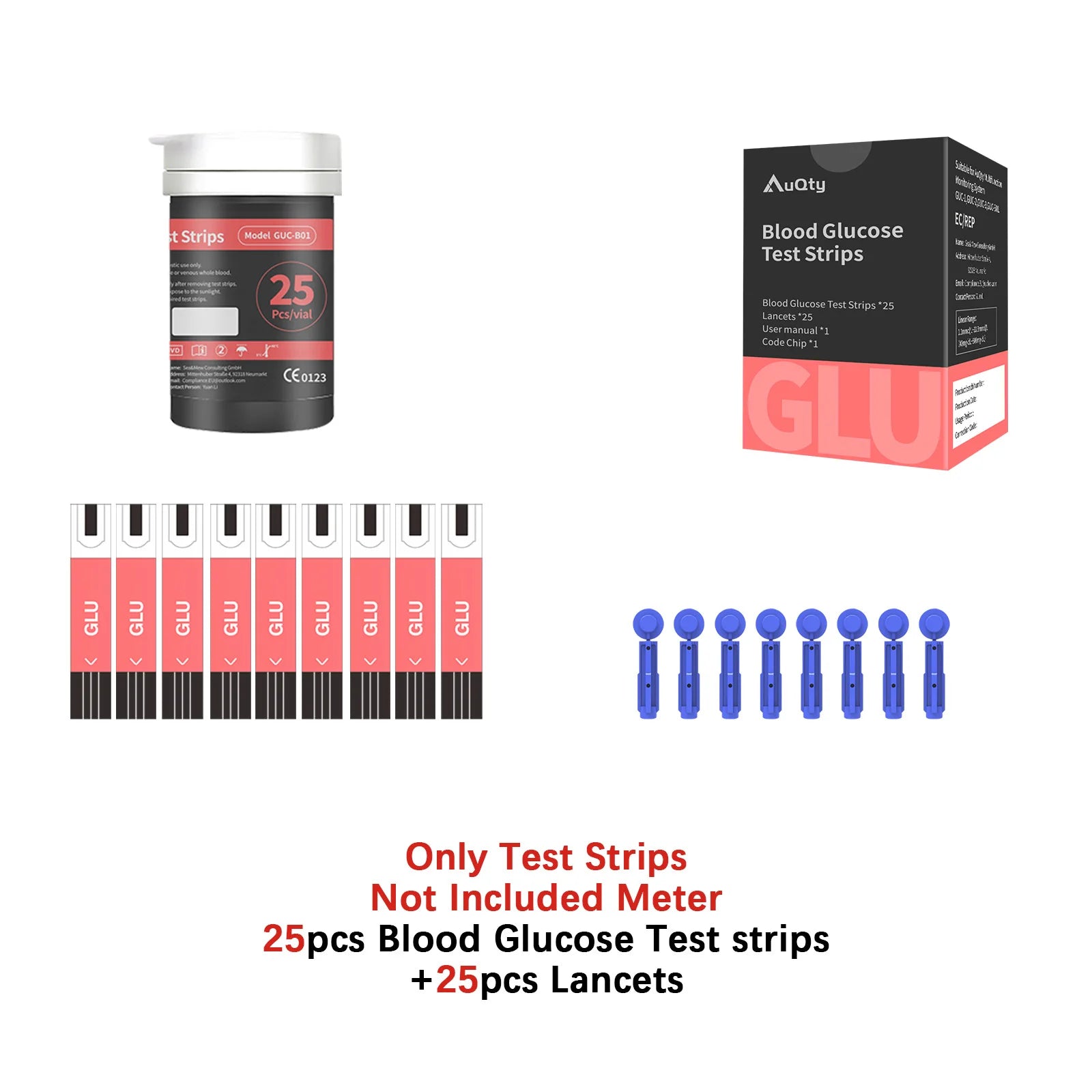 3in1 Multifunction Cholesterol Uric Acid Glucometer Kit