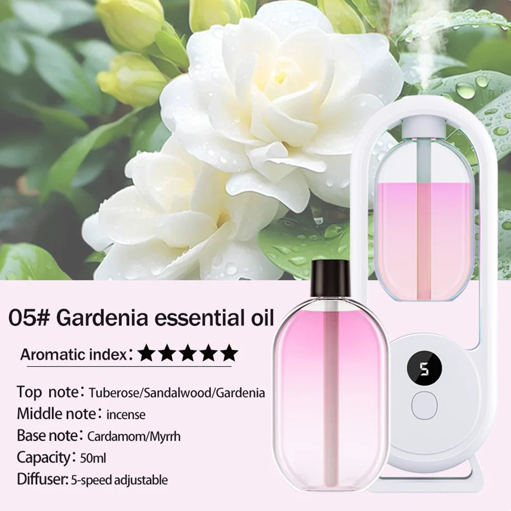 Rechargeable portable aroma diffuser