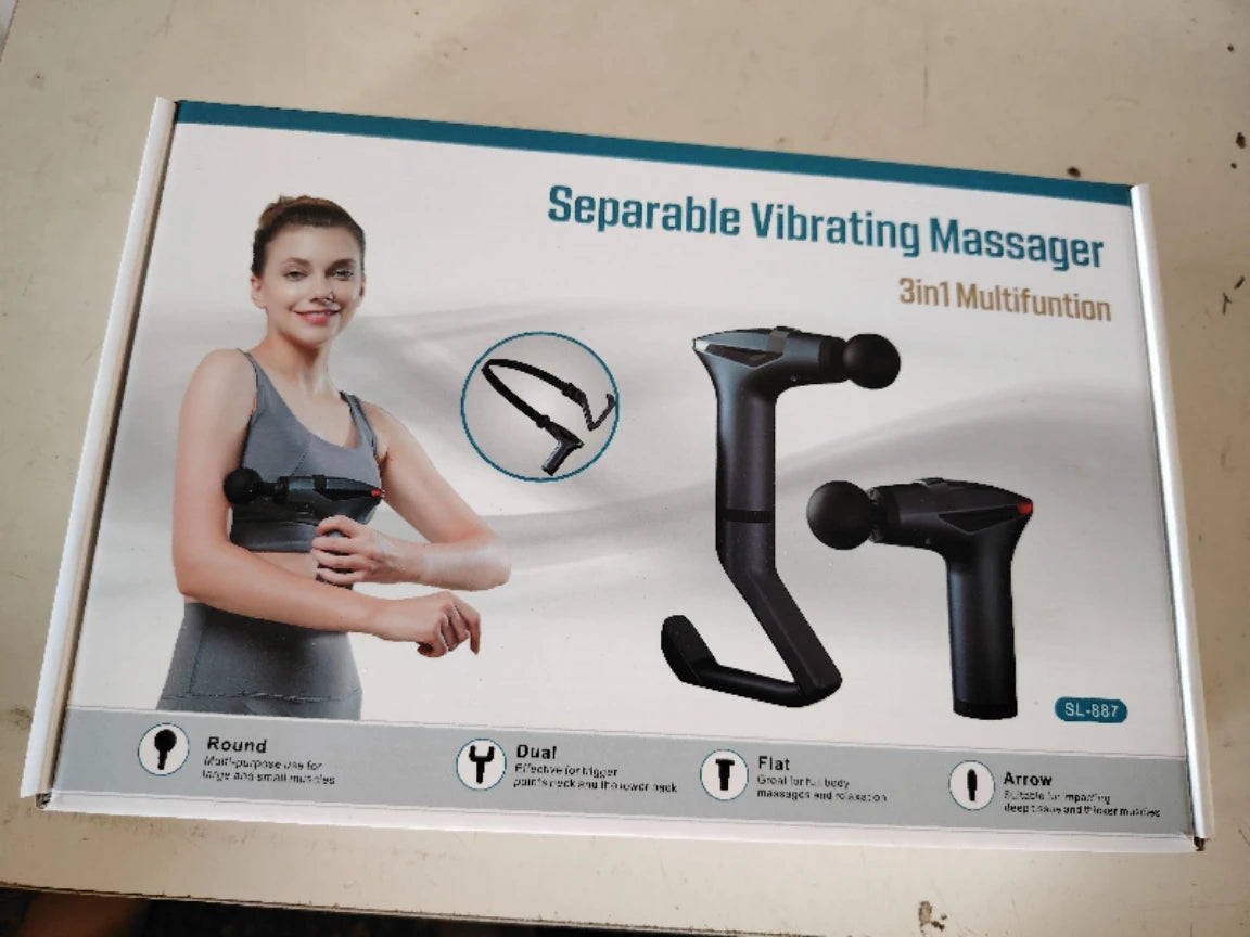 Muscle Relaxation Long-handle Massage Gun