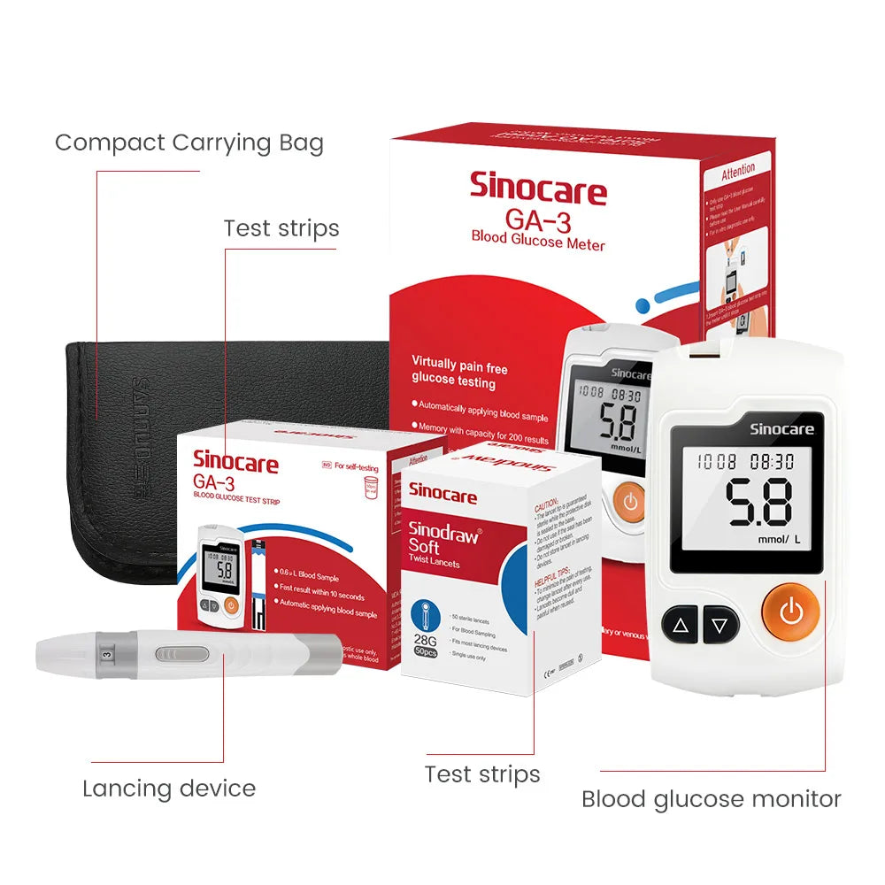 Sinocare Glucometer
